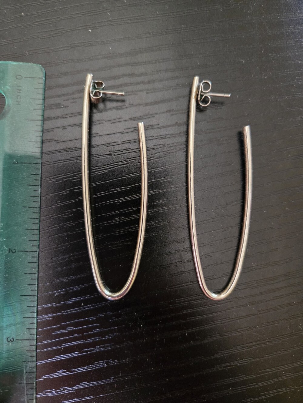 Silver Post Dangle Earring